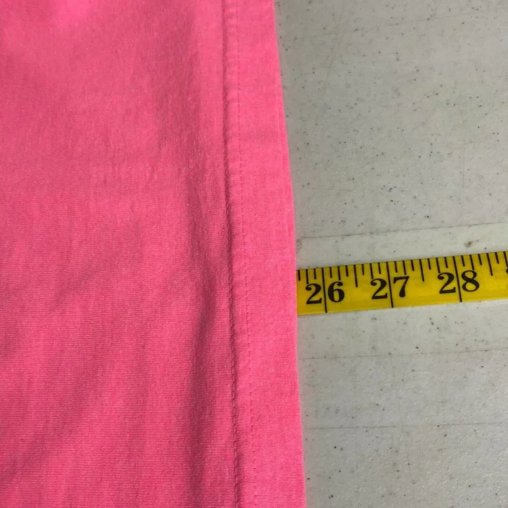 Preppy Classy & Happy Never Goes Out Of Style Womens Pink Graphic T Shirt Size M - Picture 4 of 8